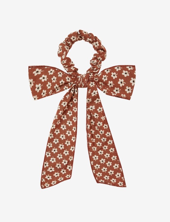 Ribbon Scarf Ponytail Holder