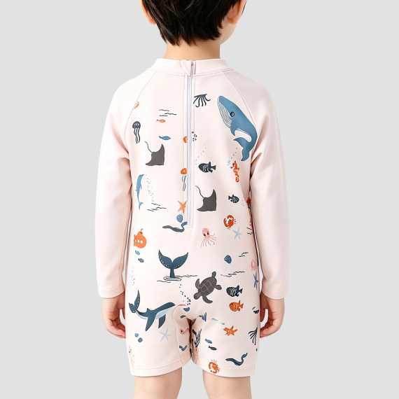 Boys' Animal Print Swimsuit