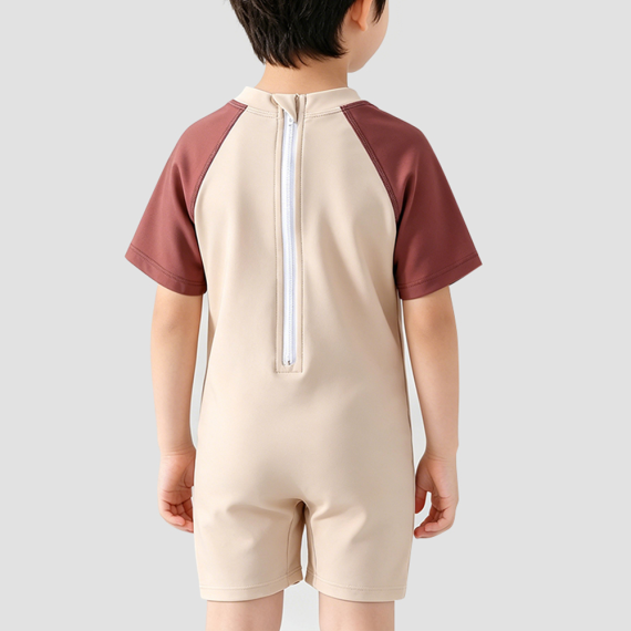 Boys' Beach One-Piece Swimsuit