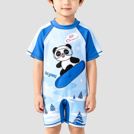 Cute Cartoon Print Swimsuit