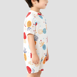 Pineapple Print Boys' Swimsuit
