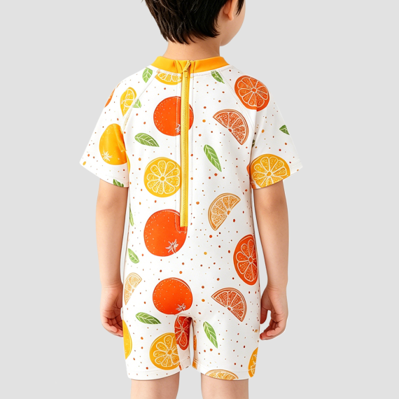 Fruit Print Boys' Swimsuit