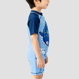 Boys' Color-Blocked Quick-Drying Swimsuit