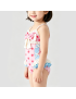 Sweet Pink One-Piece Swimsuit for Girls