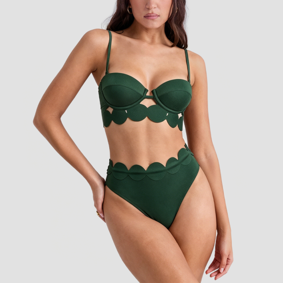 Resort-Style Two-Piece Swimsuit