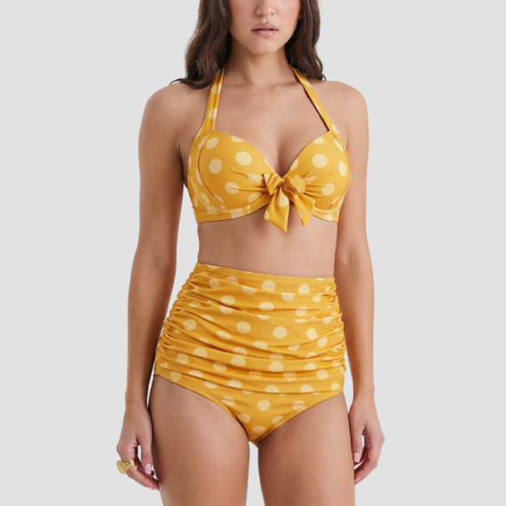 Polka Dot Vacation Two-Piece Swimsuit