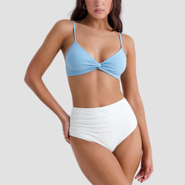 Blue Spa Two-Piece Swimsuit