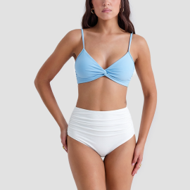 Blue Spa Two-Piece Swimsuit